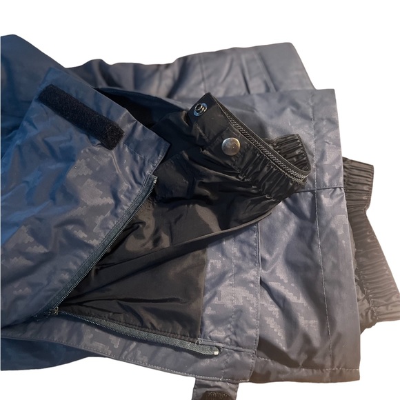 Columbia blue/gray Omni-tech insulated snow pants - Picture 7 of 9
